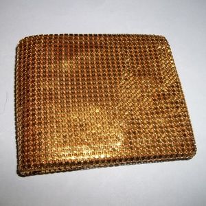 WALLET EVANS GOLD MESH